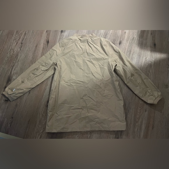 NWT Timberland Men’s Jacket Waterproof Jacket Khaki Tan Size XL Full Zip - Picture 7 of 10